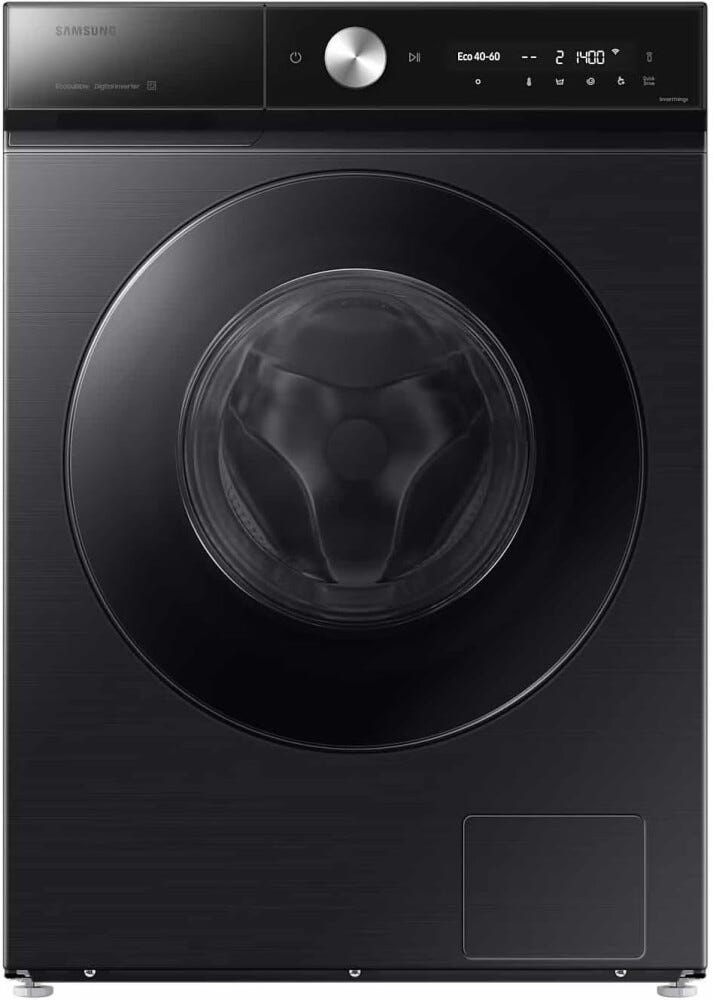 Samsung WW90DB8U95GBU1 8 Lavatrice 9 kg, 1400 rpm, Series 8 AI Energy, ecobubble, QuickDrive, nero