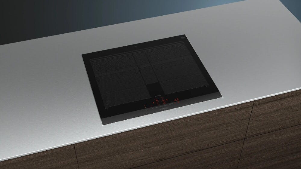 Siemens EX675HYC1M iQ700 Piano cottura a induzione, controllo preciso, vetroceramica nero