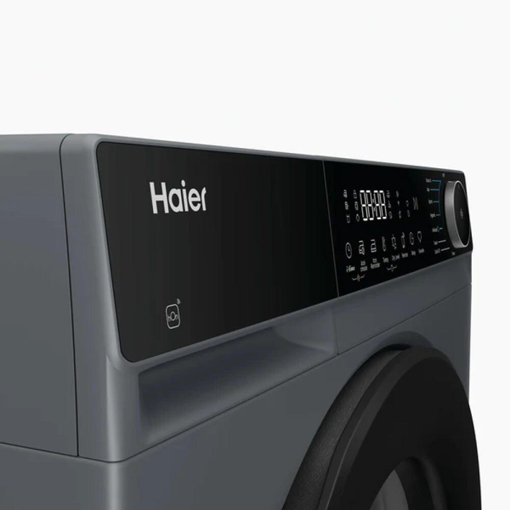 Haier HD90-D357GU1 X 5 Asciugatrice cm. 60, capacità 9 kg, pompa di calore, i-Refresh, Wi-Fi, grafite