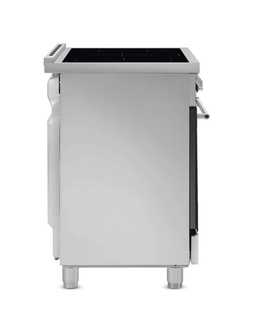 Smeg C92IPX2 classica Cucina da accosto 90x60 cm, 5 zone induzione, multizone, 2 forni, con funzioni airfry e pizza, inox satinato