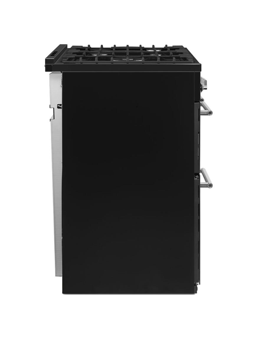 Smeg CX103GMBL classica Cucina da accosto cm. 100x60, 3 forni, forno termoventilato, 5 fuochi a gas, griglie in ghisa, nero lucido