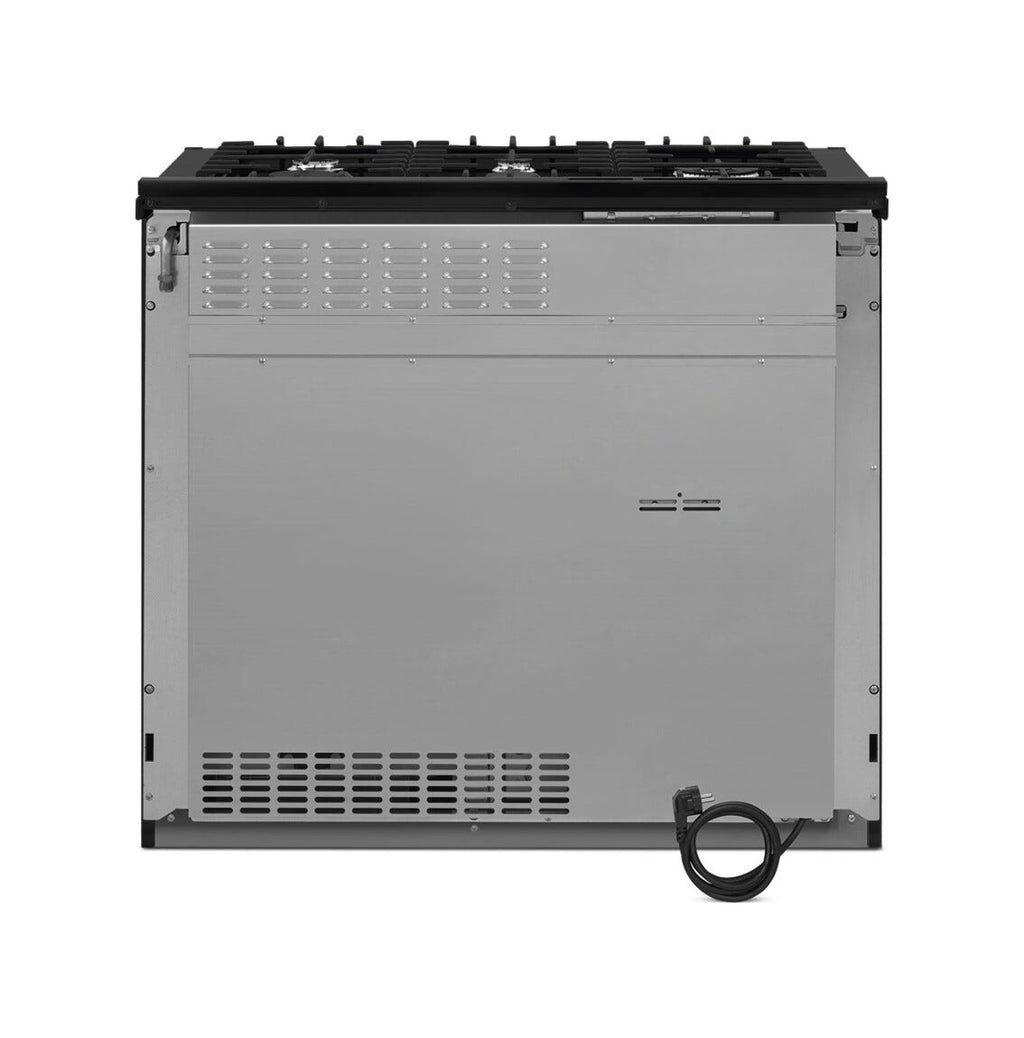 Smeg CX103GMBL classica Cucina da accosto cm. 100x60, 3 forni, forno termoventilato, 5 fuochi a gas, griglie in ghisa, nero lucido
