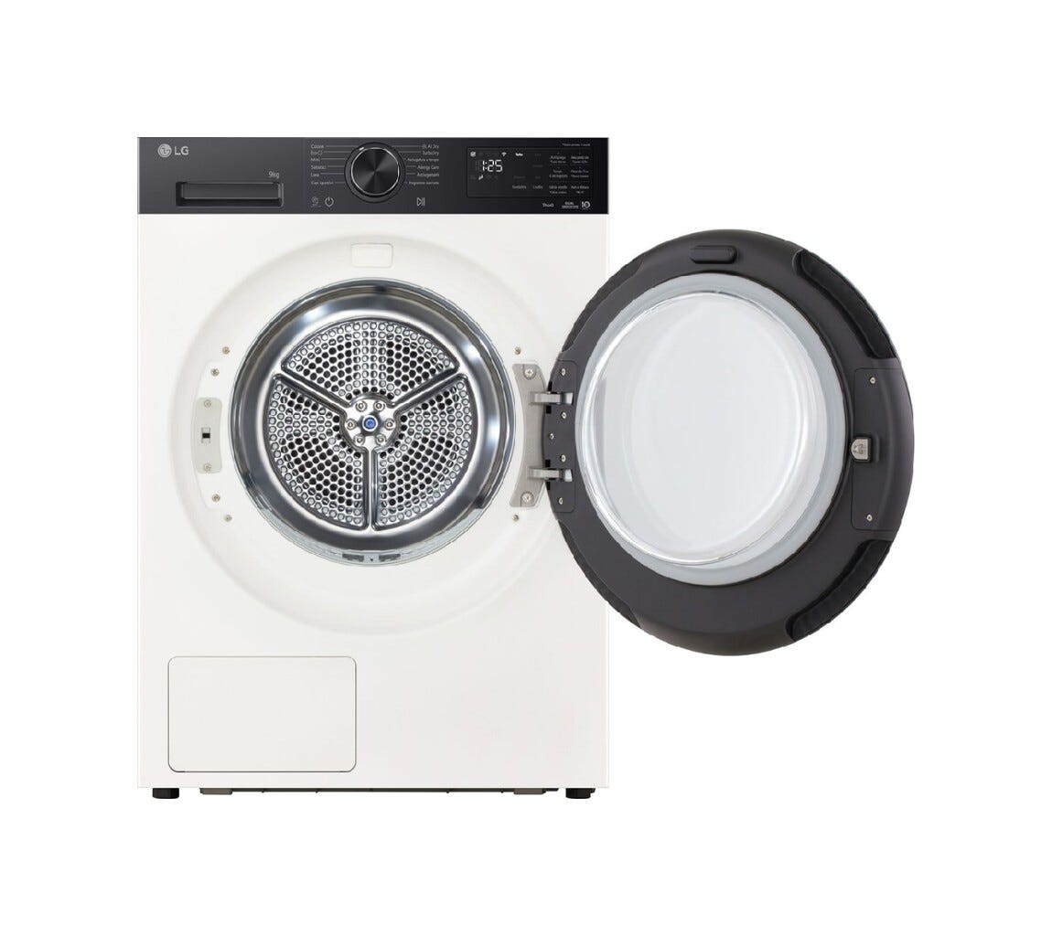 LG RNX5009TWBB Serie X5 Asciugatrice 9 kg, pompa di calore, wi-fi, classe B, bianco