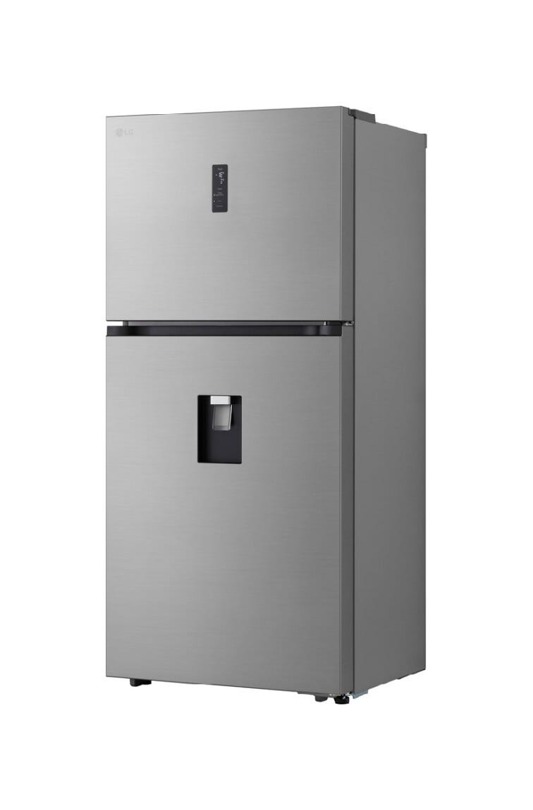 LG GTFV61PYBQD Frigorifero con congelatore a libera installazione, cm 83, h 186, lt 609, prime silver