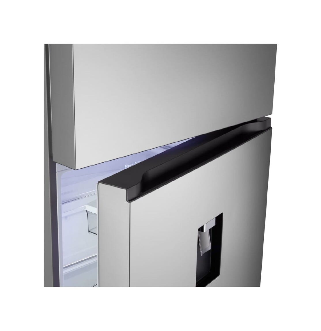 LG GTFV61PYBQD Frigorifero con congelatore a libera installazione, cm 83, h 186, lt 609, prime silver