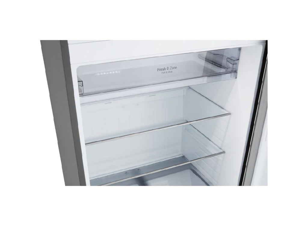 LG GTFV61PYBQD Frigorifero con congelatore a libera installazione, cm 83, h 186, lt 609, prime silver