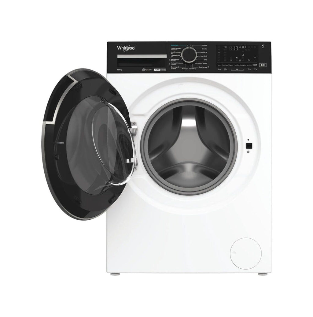 Whirlpool WPD 2836W ADS IT Lavasciuga cm. 60, capacità 12 kg, 6° Senso, Steam Refresh, 1400 giri, motore inverter, bianco