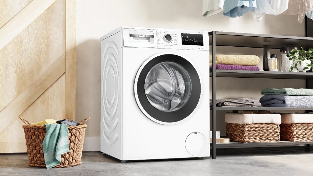 Bosch WAN28218IT Serie 4 Lavatrice, 8 kg, 1400 giri, Classe A, Iron Assist, bianco