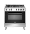 La Germania FTR855EXV/24 Futura Cucina da accosto 80 cm, 5 fuochi, forno elettrico multifunzione, inox