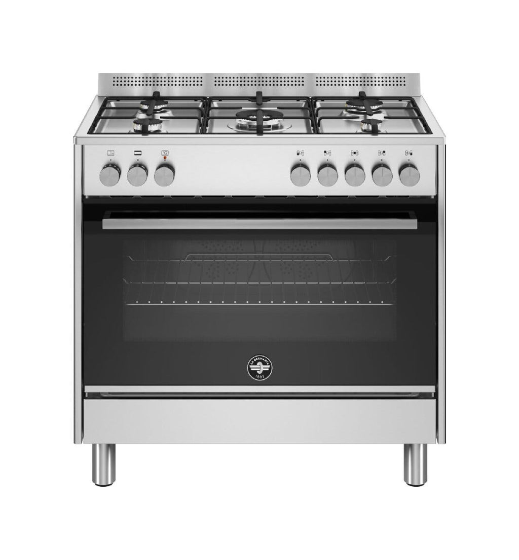 La Germania FTR965EXV/24 Futura Cucina da accosto 90 cm, 5 fuochi gas, forno elettrico multifunzione, classe A, inox