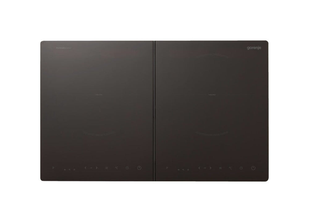 Gorenje ICY3500DGP Piastra a induzione portatile cm. 58, 3400 W, 2 zone cottura, PowerBoost, controllo touch, nero