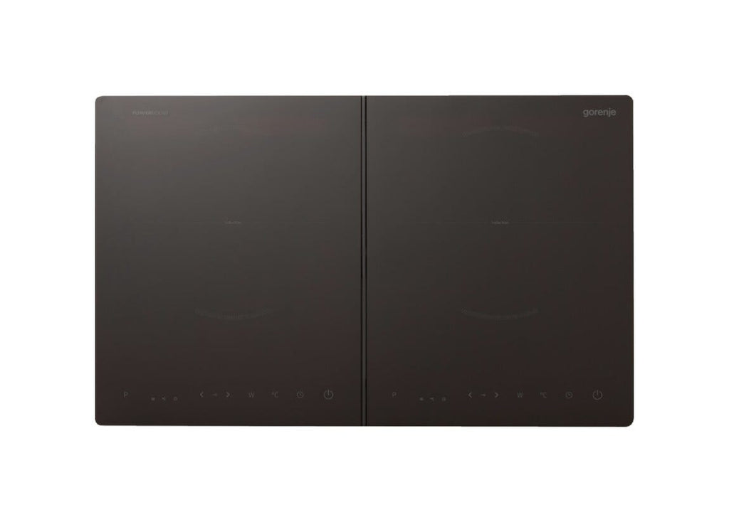 Gorenje ICY3500DGP Piastra a induzione portatile cm. 58, 3400 W, 2 zone cottura, PowerBoost, controllo touch, nero