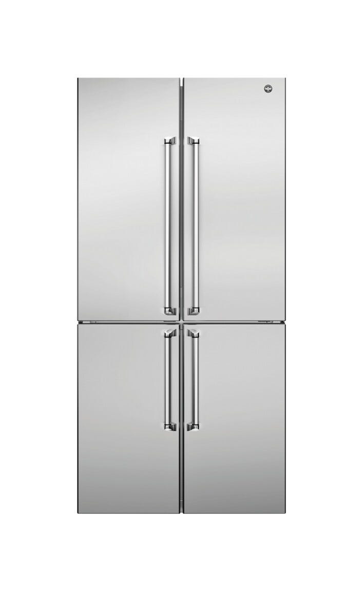 La Germania RLG844CFNXTT/24 Americana Frigorifero con congelatore a 4 porte, 84 cm, 487 L, Total No Frost, inox