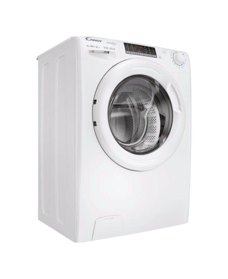 Candy CSO286TWM6/1-S Lavatrice Smart Pro Inverter 8 kg, 1200 giri, bianco