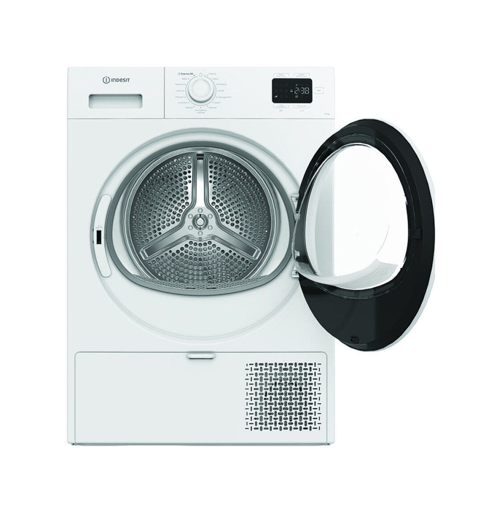 Indesit C YD 102D WW IT Asciugatrice 10 kg, pompa di calore, libera installazione, bianco
