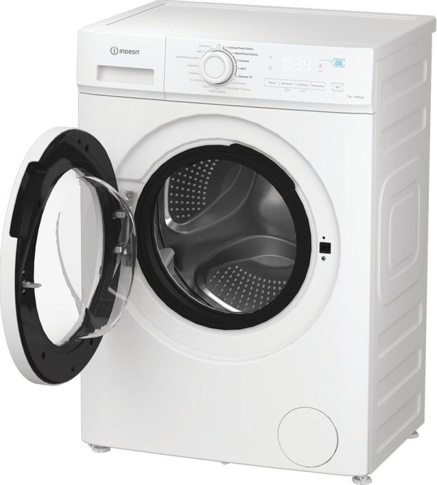 Indesit IMA 762 MY TIME IT Lavatrice 7 kg, 1200 giri, Push&Go Steam, classe A, bianco
