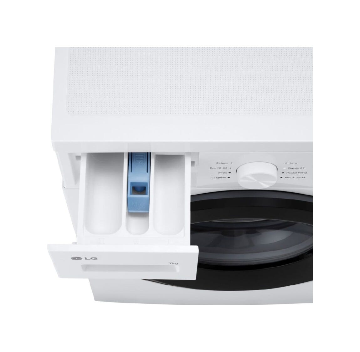LG F4NA10S7NWK Lavatrice cm. 60, capacità 7 kg, 1400 giri, bianco