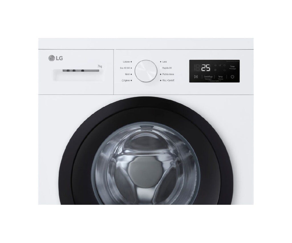 LG F4NA10S7NWK Lavatrice cm. 60, capacità 7 kg, 1400 giri, bianco