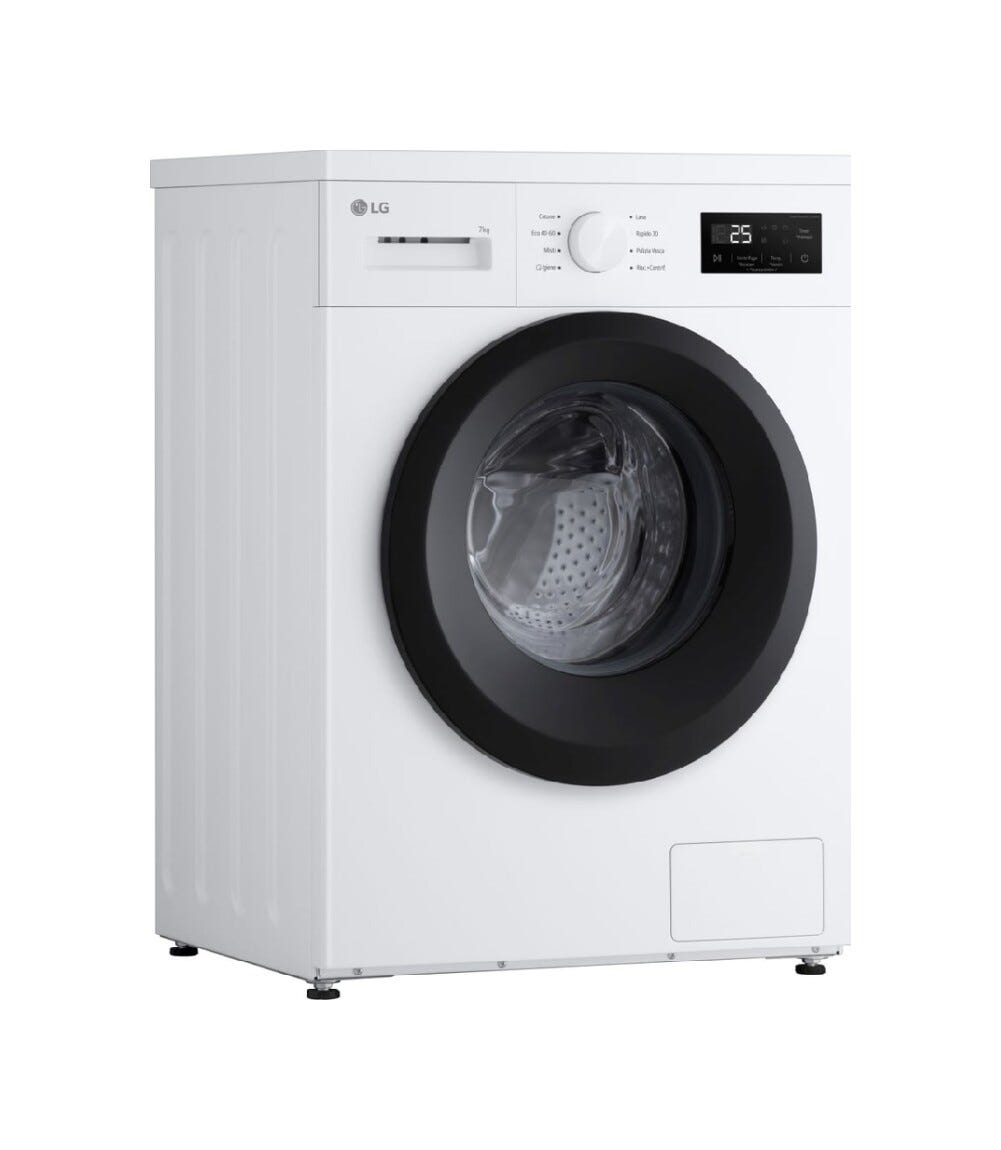 LG F4NA10S7NWK Lavatrice cm. 60, capacità 7 kg, 1400 giri, bianco