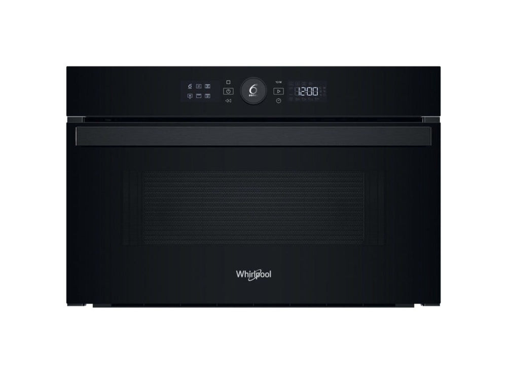 Whirlpool WMD44MB Forno a microonde da incasso cm. 60, capacità 31 litri, Grill Quarzo, Crisp, 6° Senso, autopulizia a vapore, nero