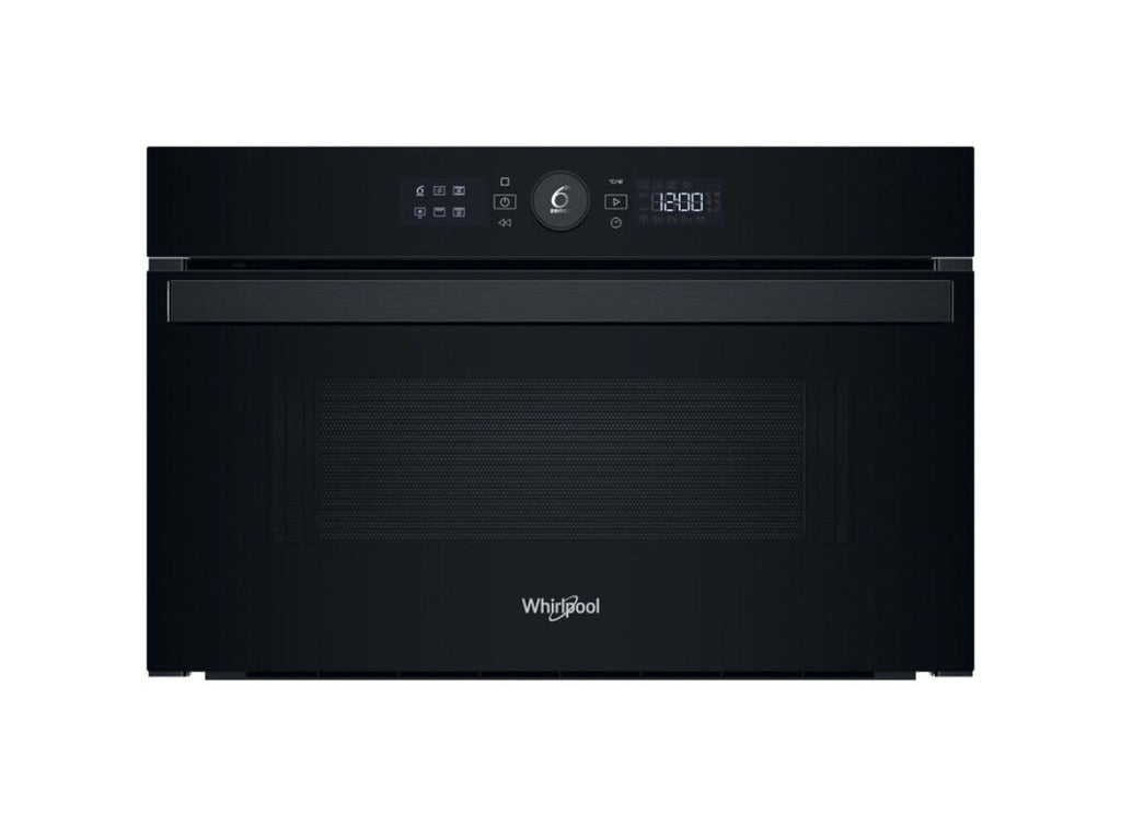 Whirlpool WMD44MB Forno a microonde da incasso cm. 60, capacità 31 litri, Grill Quarzo, Crisp, 6° Senso, autopulizia a vapore, nero