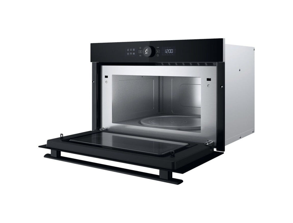 Whirlpool WMD44MB Forno a microonde da incasso cm. 60, capacità 31 litri, Grill Quarzo, Crisp, 6° Senso, autopulizia a vapore, nero