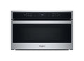 Whirlpool WMD6O4TX Forno a microonde da incasso cm. 60, capacità 31 litri, Grill Quarzo, Crisp, 6° Senso, cottura a vapore, inox/nero