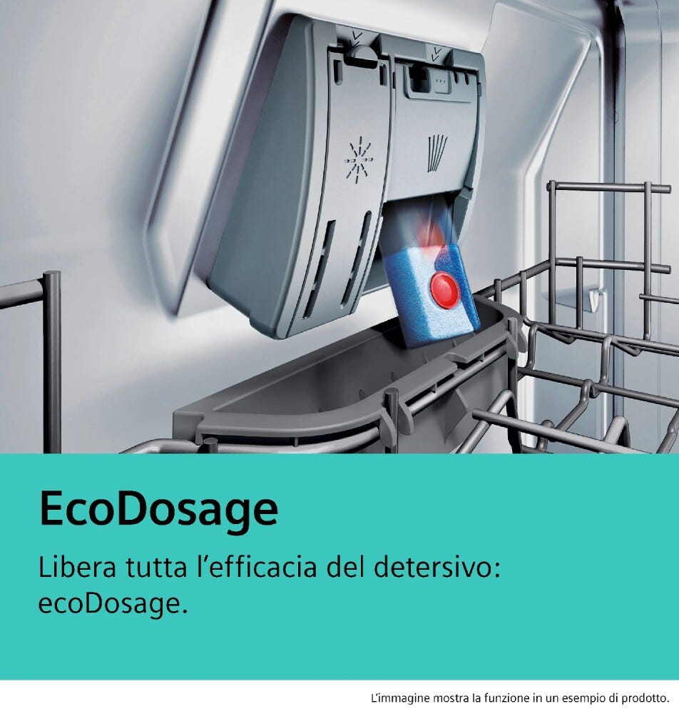 Siemens SN63HX03CE iQ300 Lavastoviglie da incasso 14 coperti, Home Connect, iQdrive, timeLight