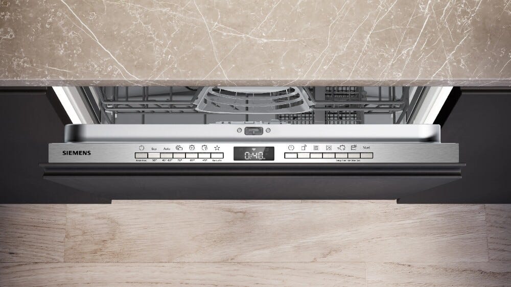 Siemens SN73HX04TE iQ300 Lavastoviglie incasso totale, 13 coperti, Home Connect, iQdrive, varioSpeed Plus, cerniere sliding