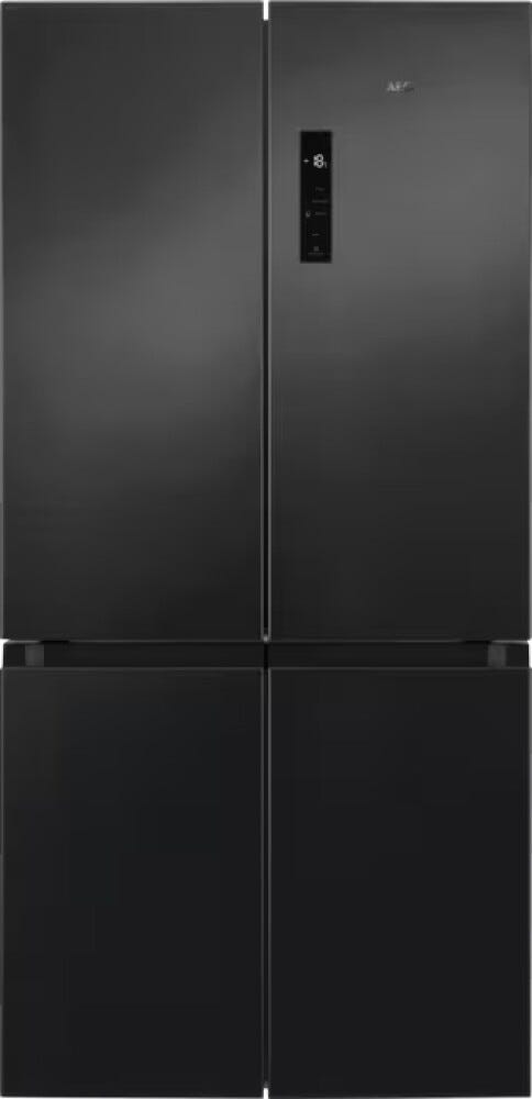 AEG RMB952D6VB serie 9000 MultiSwitch Frigorifero con congelatore 4 porte, libera installazione, cm. 91, altezza 190, 552 litri, Total No Frost, nero