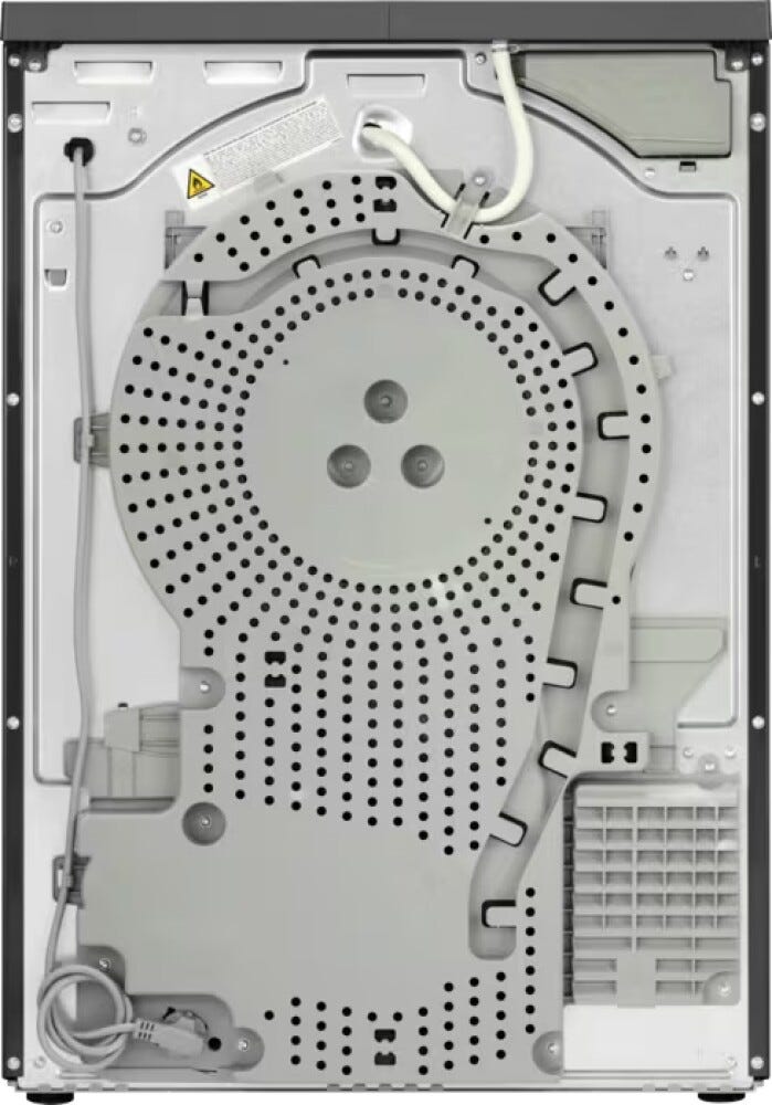 AEG TR7HD93B serie 7000 SensiDry Asciugatrice a pompa di calore, cm. 60, capacità 9 kg, Tecnologia SensiDry, nero