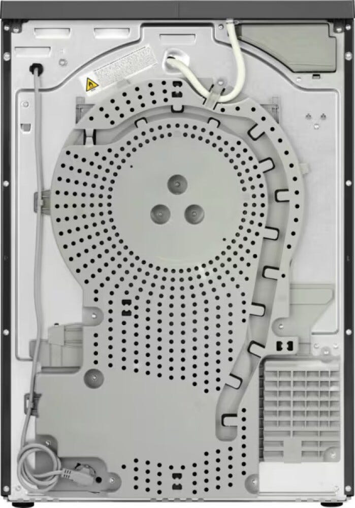 Electrolux EW7H49B Serie 700 DelicateCare Asciugatrice a pompa di calore , 9 kg, Classe C, nero