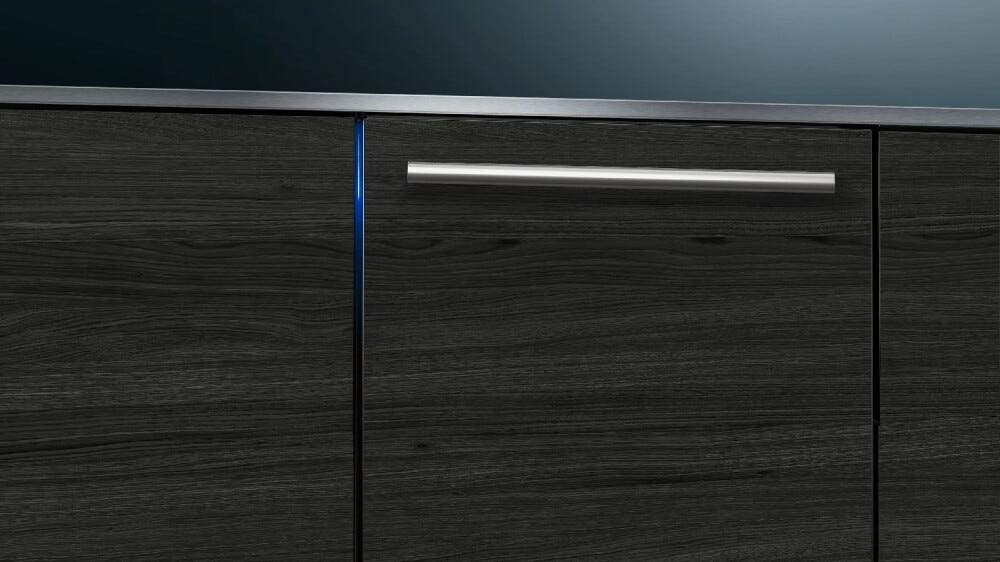 Siemens SN75ZX17CE iQ500 Lavastoviglie da incasso totale 14 coperti, Zeolith, Home Connect, classe energetica B, cerniere sliding