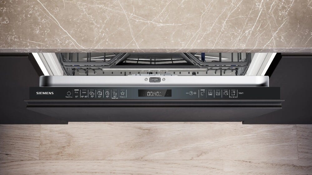 Siemens SX95EX22CE iQ500 Lavastoviglie da incasso totale 14 coperti, openAssist, Home Connect, classe energetica A, cerniere sliding