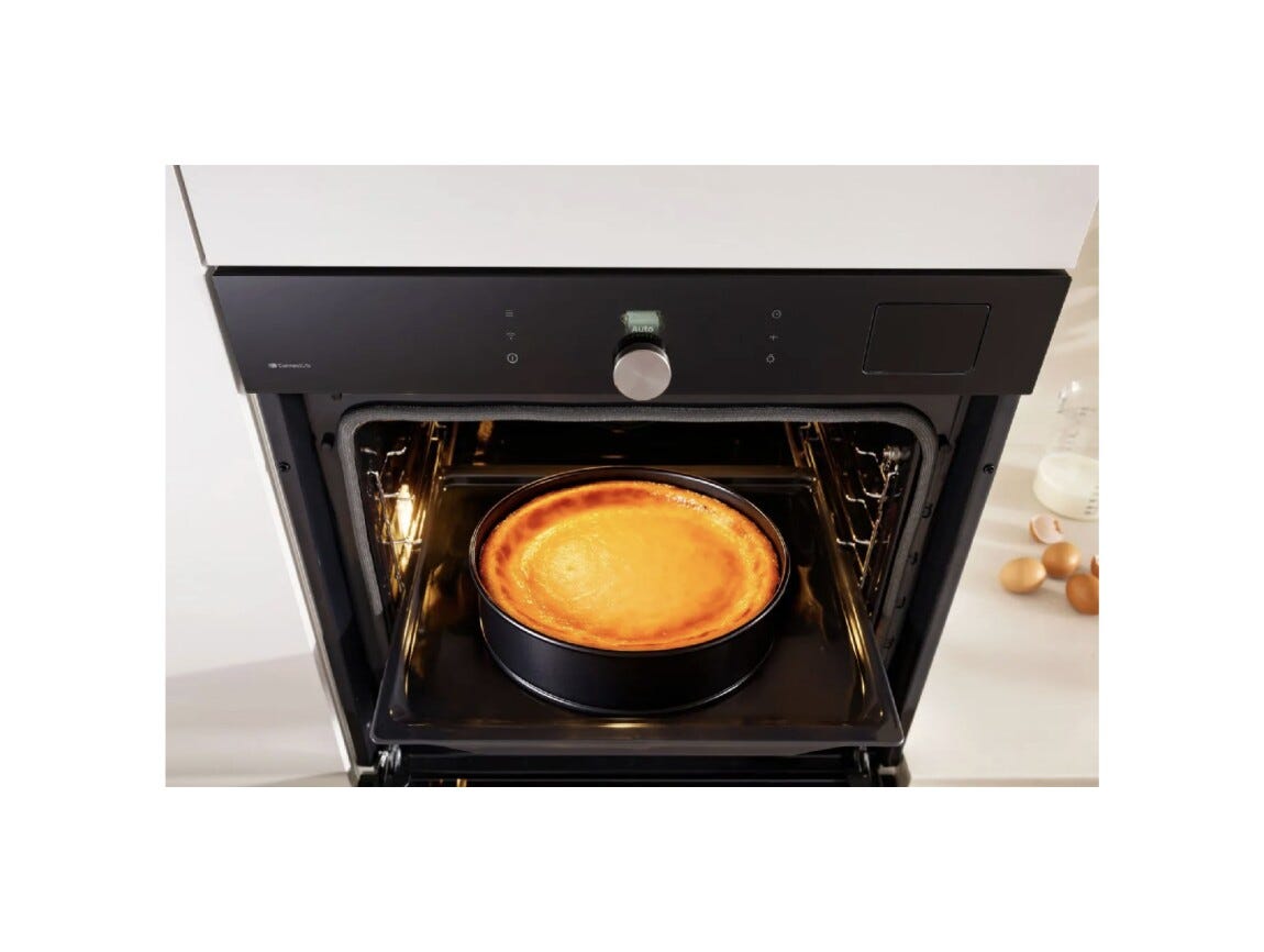 Gorenje BFS6148B G800 Forno elettrico cm. 60, capacità 77 litri, AirFry, Pizza, MultiFlow 360°, nero