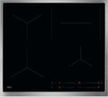 AEG TO64IC0CXB serie 5000 Piano cottura a induzione, cm. 60, 4 zone cottura, funzione Hob²Hood, design slimfit, comandi slider, vetroceramica nero
