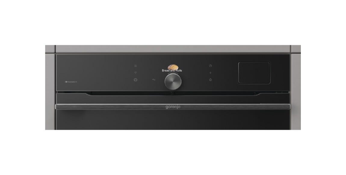 Gorenje BPSA6138B G800 Forno elettrico cm. 60, capacità 77 litri, pirolitico, HomeMade Plus, AirFry, nero