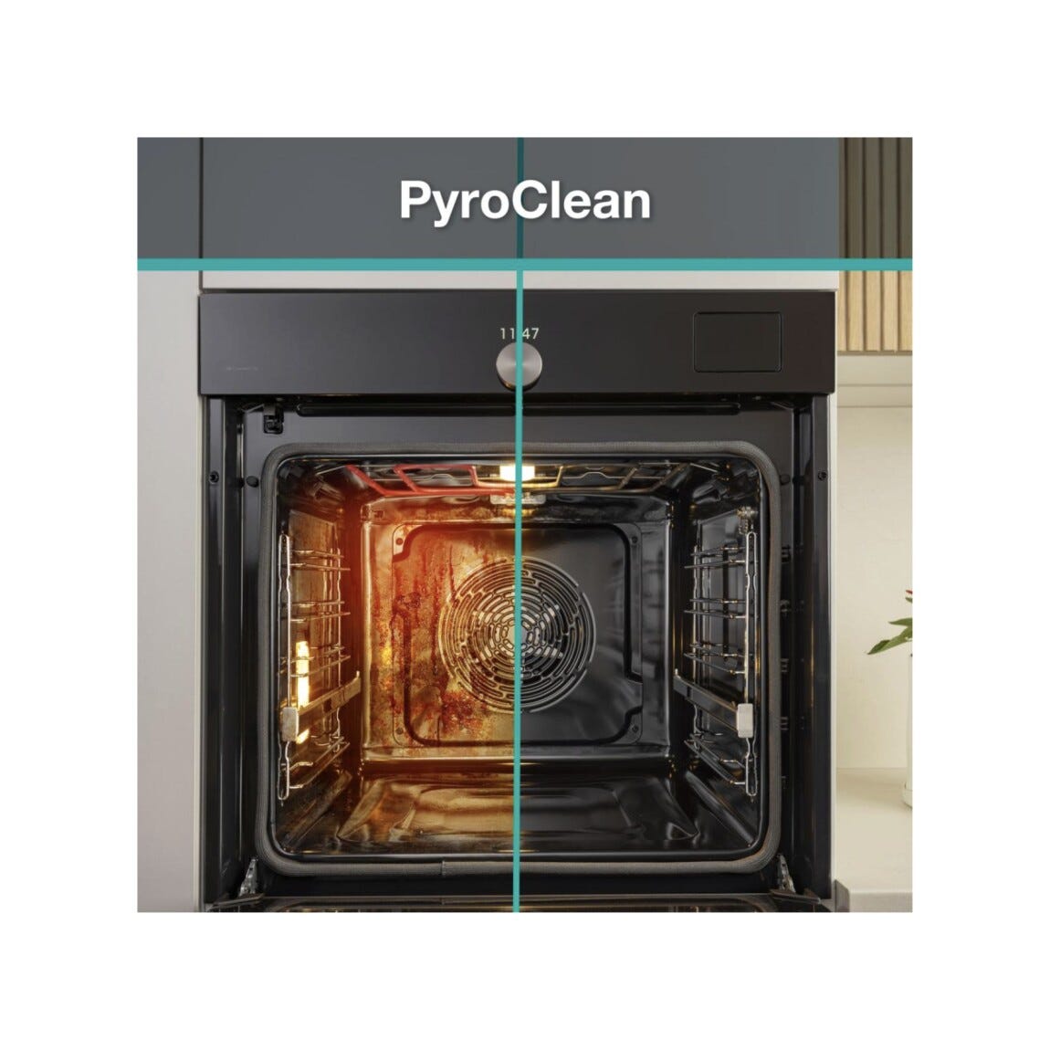 Gorenje BPSA6138B G800 Forno elettrico cm. 60, capacità 77 litri, pirolitico, HomeMade Plus, AirFry, nero