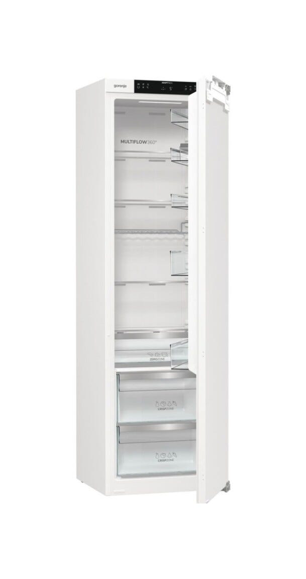 Gorenje RI517E62WF Frigorifero da incasso cm. 54, capacità 284 litri, MultiFlow 360°, Wi-Fi