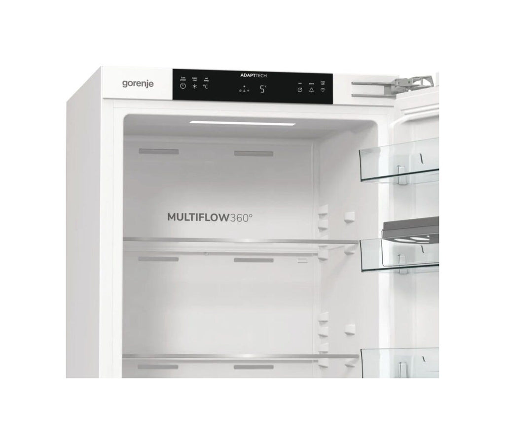 Gorenje RI517E62WF Frigorifero da incasso cm. 54, capacità 284 litri, MultiFlow 360°, Wi-Fi
