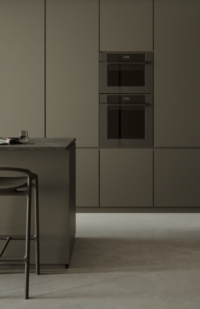 Bertazzoni FMOD6117CTS3 Modern Forno elettrico pirolitico 60 cm, 76 L, Total Steam, Pirolitico, Air Fry, ossidiana specchio