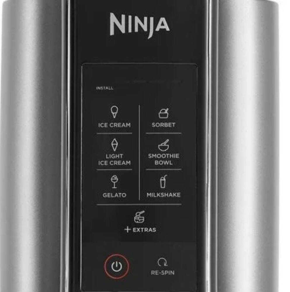 Ninja NC302EU Creami Gelatiera, con 2 vasetti per dessert, 7 programmi, per gelato, yogurt, sorbetto e molto altro