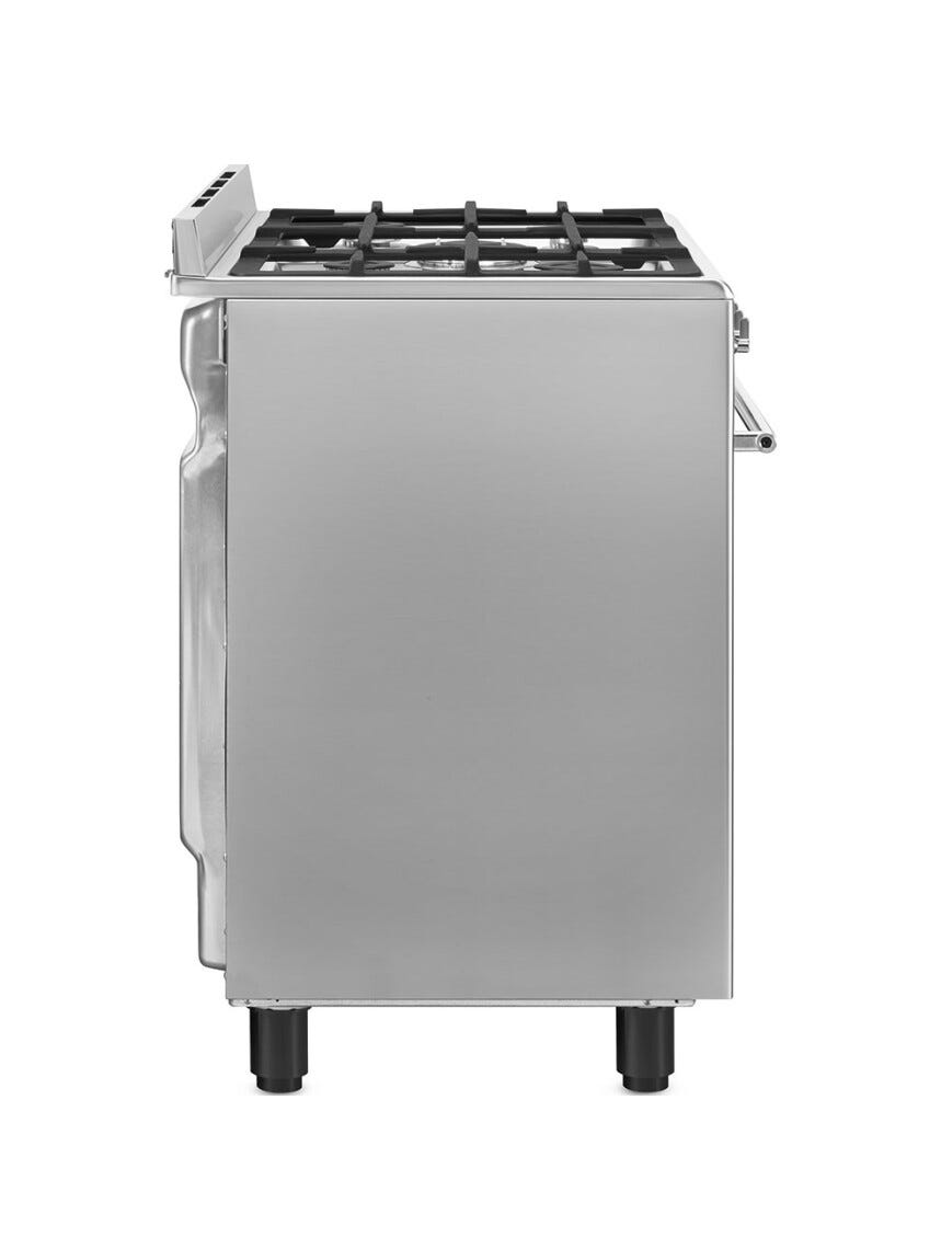 Smeg CX92GM classica Cucina da accosto cm. 90x60, 2 forni elettrici, 5 zone cottura a gas, pulizia idrolitica, inox