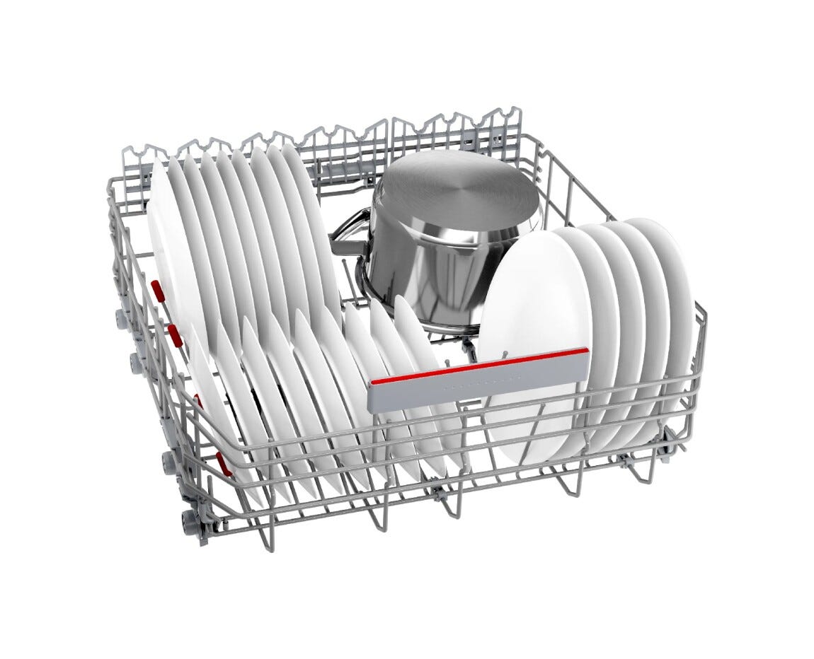 Bosch SMV6ECX20E Serie 6 Lavastoviglie integrata totale, 14 Coperti, Classe A, EfficientDry