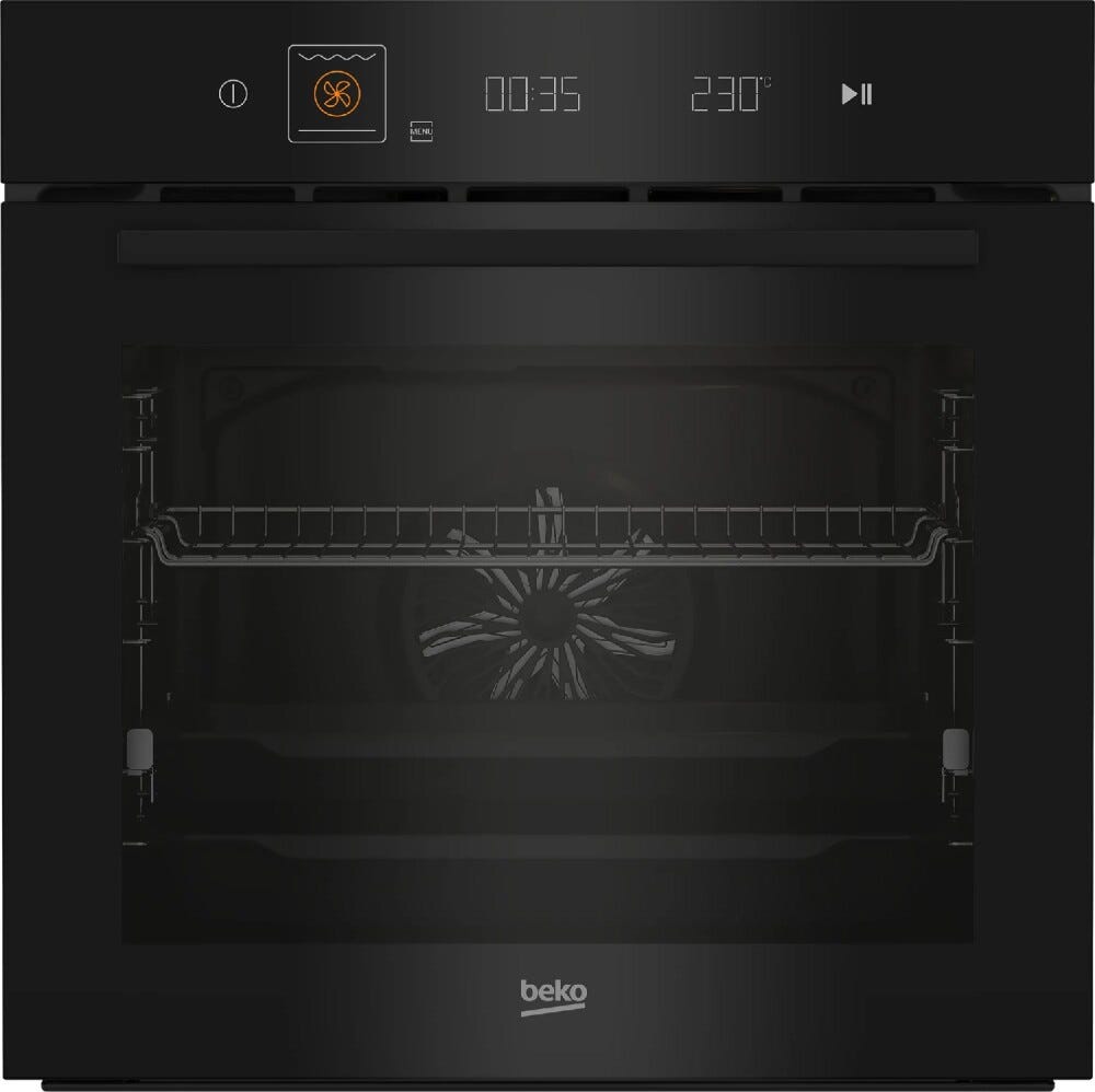 Beko BCBIM17600KSBMPS bPRO 500 Forno elettrico cm. 60, capacità 72 litri, 15 funzioni, pirolitico, HidroClean, nero
