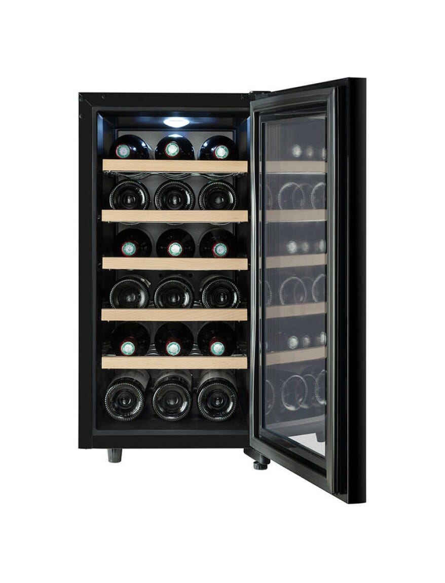 Avintage CUVEE18 Cantinetta vini 18 bottiglie, 1 zona 11–18 °C, ultra silenziosa 22 dB