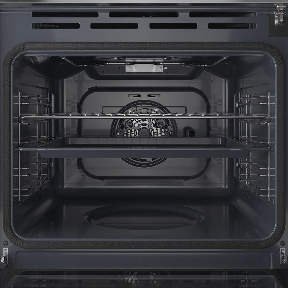 Beko BBIMP2300XP b300 Forno elettrico cm. 60, capacità 71 litri, pirolitico, 11 funzioni, inox/nero