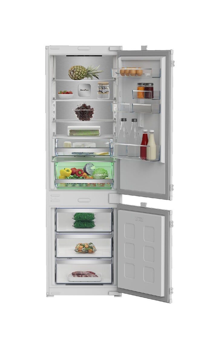 Beko B7BCNA295HS2 pro 700 Frigorifero da incasso cm. 54, capacità 270 L, No Frost, ProSmart™ Inverter