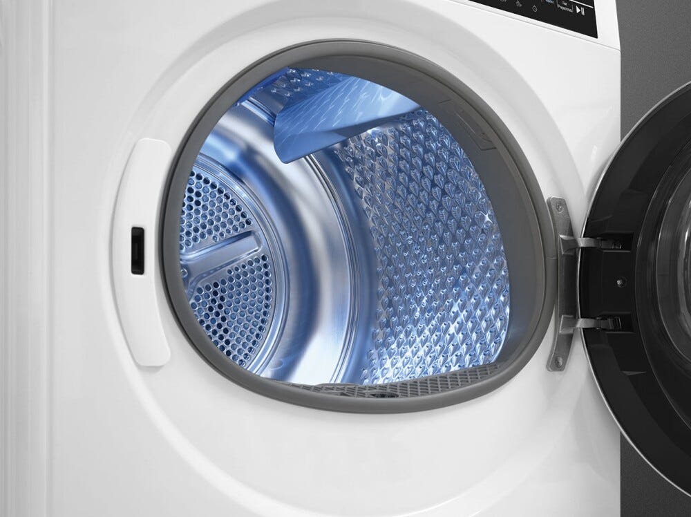Smeg DN10SEC Asciugatrice a pompa di calore, cm. 60, capacità 10 kg, Tecnologia Steam Energy, bianco