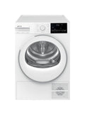 Smeg DN08SEC NovaCare Asciugatrice a pompa di calore, cm. 60, capacità 8 kg, Tecnologia Steam Energy, bianco